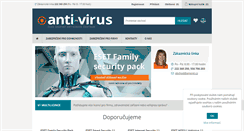 Desktop Screenshot of eset.anti-virus.cz