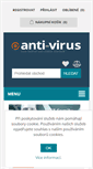 Mobile Screenshot of eset.anti-virus.cz